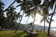 Ayurveda über den Klippen am Meer