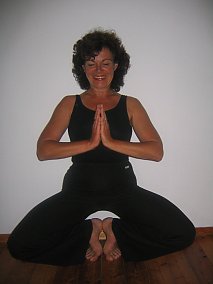 Hatha-Yogalehrerin Inge Baudrexel