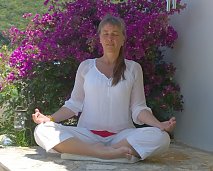 Yogalehrerin Anja Moser