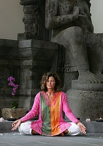 Yogalehrerin Andrea Friedrich-Sarnecki