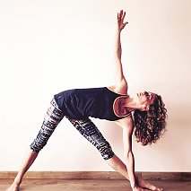 Yogalehrerin Annika Sukup