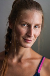Yogalehrerin Bettina Janssens