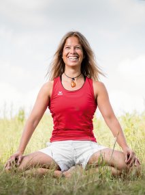 Yogalehrerin Andrea Moll