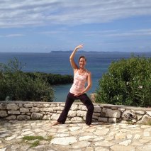 Yogalehrerin Corinna Janson