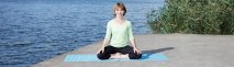 Yogalehrerin Claudia Müller