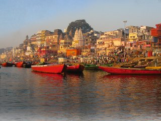 Erkunden Sie die indische Stadt Varanasi