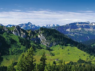  Berglandschaft rund um das Bio-Berghotel Ifenblick