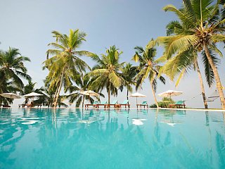Genießen Sie Ihre Auszeit im Pool des Bethsaida Hermitages