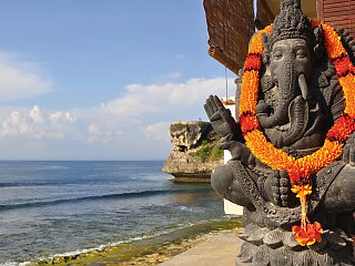 Ganesha Statue an der Küste Balis