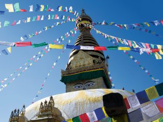 Der Swayambunath Stupa in Kathmandu – die Kulturschätze Nepals erkunden