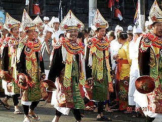 Zeremonie auf Bali