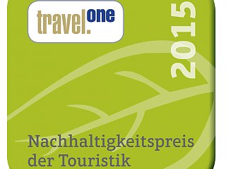 Nachhaltigkeitspreis von Travel one 2015