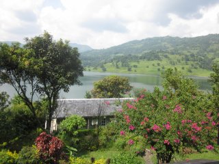 Fantastischer Blick auf den angrenzenden See