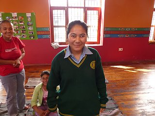 Tsering Ringpoche aus dem Nyingtobling Projekt