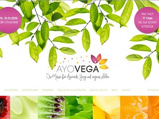 Willkommen bei der AYOVEGA Messe in Köln!