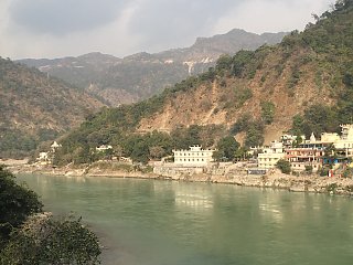Der Ganges in Rishikesh