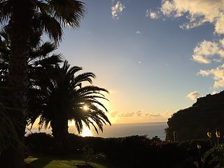 Genießen Sie herrliche Sonnenuntergänge im Hotel Estalagem auf Madeira