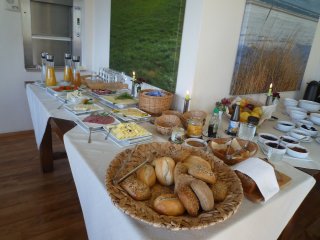 Mit dem reichhaltigen Frühstücksbuffet gesund in den Tag starten