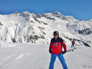 Detlev Beims ist auch Schnee- und Skifan!