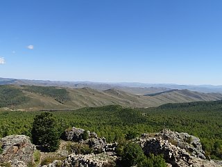 Es scheint, als würde die Weite endlos sein in der Mongolei