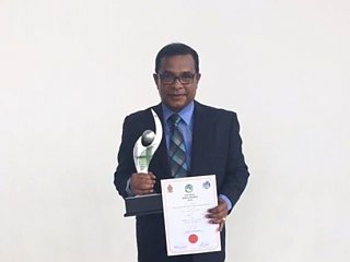 Herzlichen Glückwunsch an Mr. Janaka vom Heritance Maha Gedara auf Sri Lanka zur Nachhaltigkeitsauszeichnung