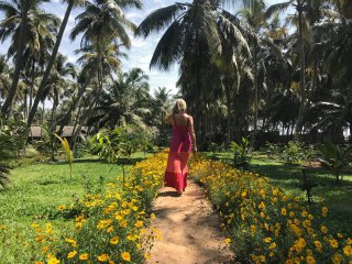 Im liebevoll angelegten, großen Garten des Sitaram erleben Sie eine sinnliche Naturerfahrung
