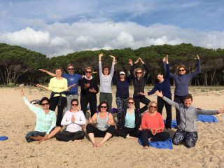 Die gemeinsame Yoga Woche im Hotel Galanias stärkte den Zusammenhalt der Gruppe
