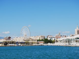Malaga - bezaubernde Promenade mit viel Leben und andalusischem Flair