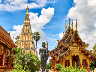 Die legendäre Stadt Wiang Kum Kan im Norden Thailands
