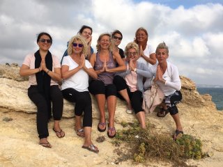 Unsere harmonische Yoga-Gruppe