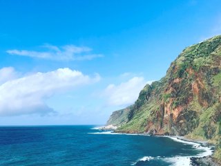 Die Felsküste Madeiras 