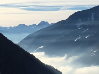Die Schönheit der Berge in Sand in Taufers