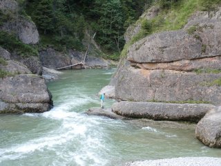 Wandern an der wilden Ammer