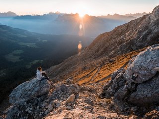 Freuen Sie sich auf die Natur in den Bergen Südtirols 