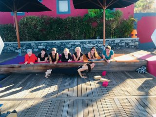 Während Ihrer Yoga Reise in das Hotel Estalagem auf Madeira können Sie Ihre Erlebnisse mit Ihrer Reisegruppe teilen.