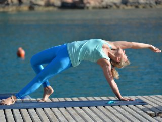 NEUE WEGE Yogalehrerin Kerstin Franke