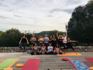 Yoga Gruppenreise nach Mallorca auf die Finca Son Mola Vell