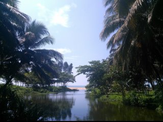 Vom Kadappuram Beach Resort ist der Strand nur ein Katzensprung entfernt