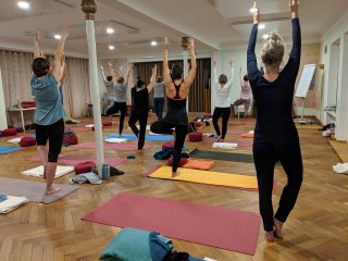 Yoga in entspannter Atmosphäre im SEINZ Seminarhaus