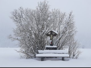 Ein Paradies im Schnee in den Tiroler Alpen