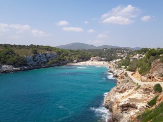 Leere Strände und genügend Platz in den Buchten auf Mallorca