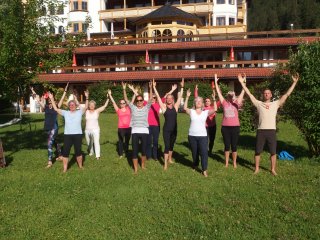 Die Yoga-Praxis hat allen Freude bereitet und Inspiration für den Alltag geboten.