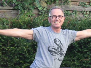 Yogalehrer Bernhard Hoppen-Leuschen