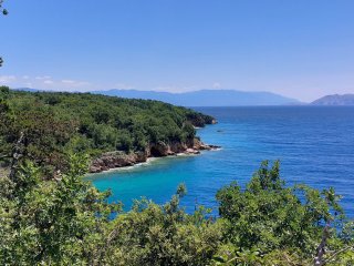 Herrlicher Aussichtspunkt auf die Kvarner Bucht