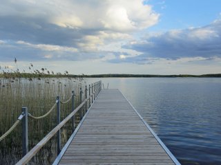 Der Tollensesee, einer der größten Seen in der Mecklenburgischen Seenplatte