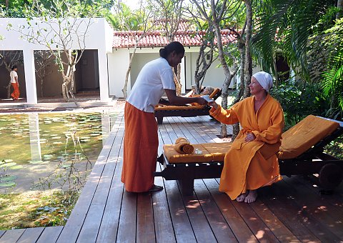 Das Ayurveda-Center im Heritance Ayurveda Maha Gedara