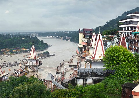 Indien Rishikesh Ashrams