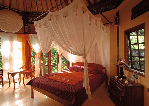 Die gemütlichen Zimmer im Bali Mandala laden zum Wohlfühlen ein