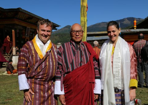NEUE WEGE Kunden in Bhutan unterwegs