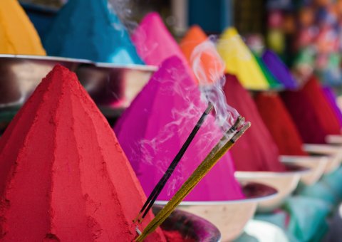 Die Farben stehen bereit...